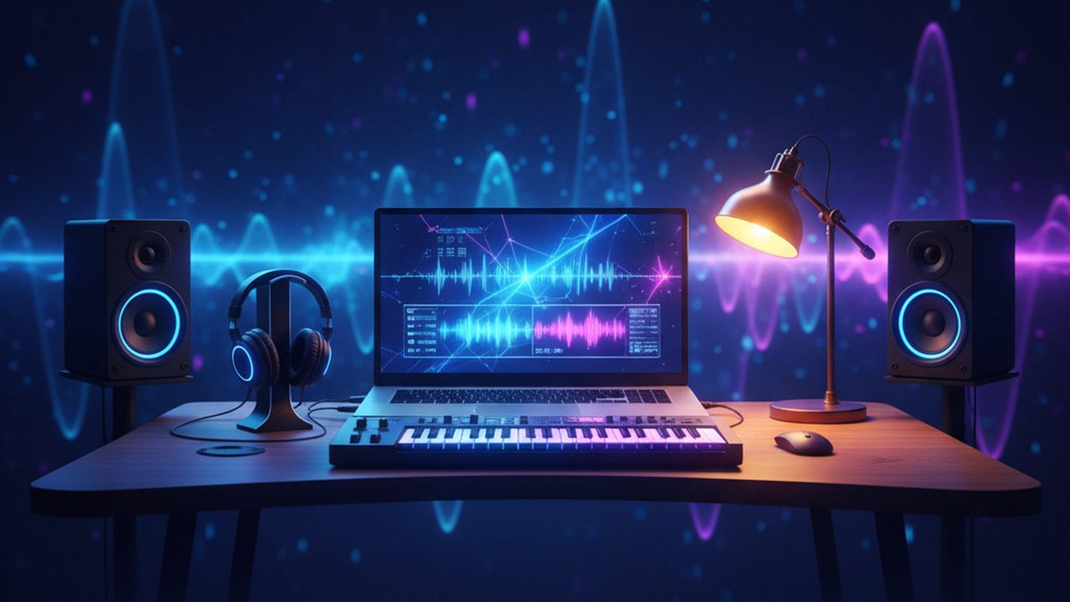 Suno AI interface for creating music with artificial intelligence